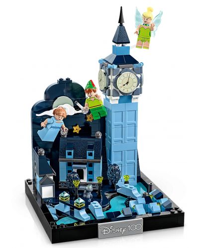 Конструктор LEGO Disney - Полетът на Питър Пан и Уенди над Лондон (43232) - 3