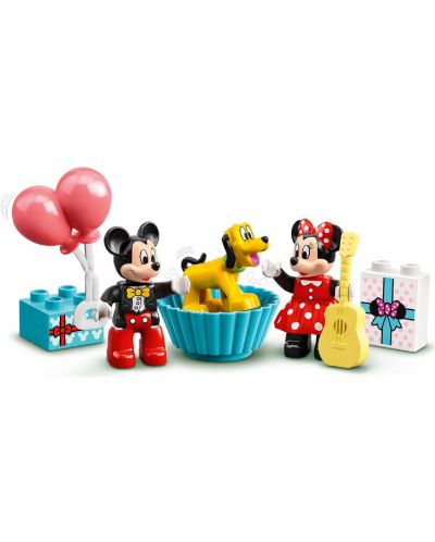 Конструктор LEGO Duplo Disney - Влак за рождения ден на Mickey и Minnie (10941) - 6