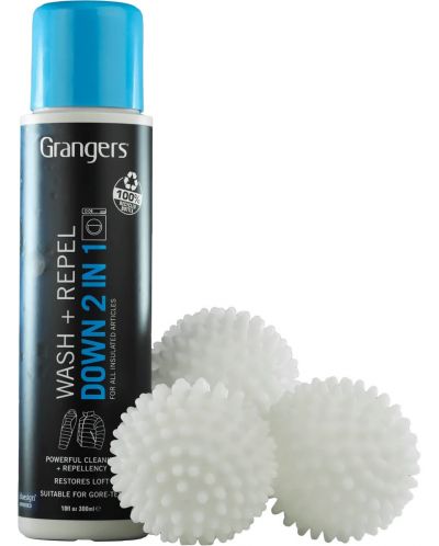 Комплект за пух Grangers - OWP Down Care Kit, 300 ml - 3