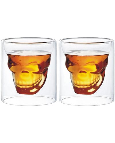 Комплект от 2 двустенни чаши за уиски Faubourg - Glasgow, 150 ml - 1