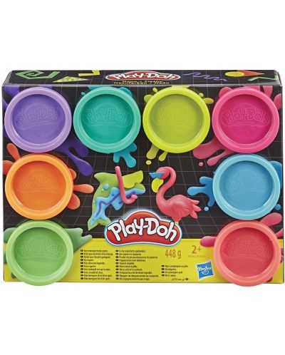 Комплект моделин Hasbro Play-Doh - 8 цвята