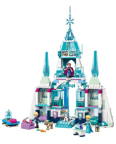 Конструктор LEGO Disney Princess - Зимният дворец на Елза (43244) - 4