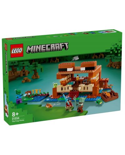 Конструктор LEGO Minecraft - Къщата на жабата (21256) - 1