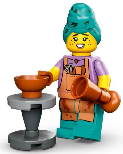  Колекционерски мини фигурки LEGO Minifigures - серия 24, (71037), асортимент - 6