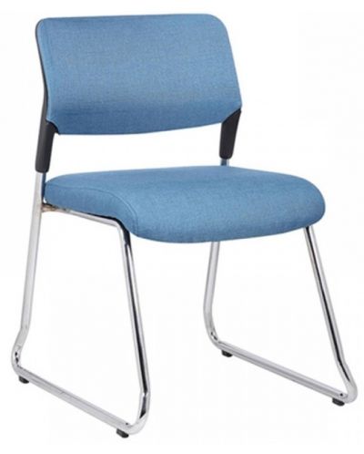 Комплект посетителски столове RFG - Evo 4S M, 5 броя, сини - 1