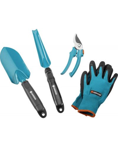 Комплект градински инструменти Gardena - Basic Set, 4 бр. - 1