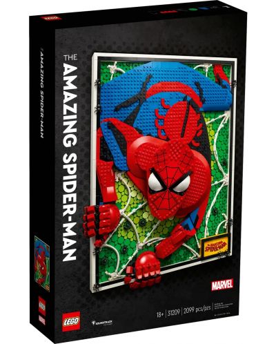 Конструктор LEGO Art - Невероятният Спайдърмен (31209) - 1