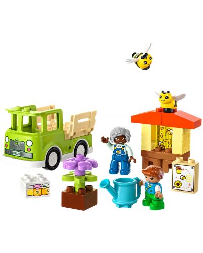 Конструктор LEGO Duplo - Грижа за пчелите и кошерите (10419) - 2