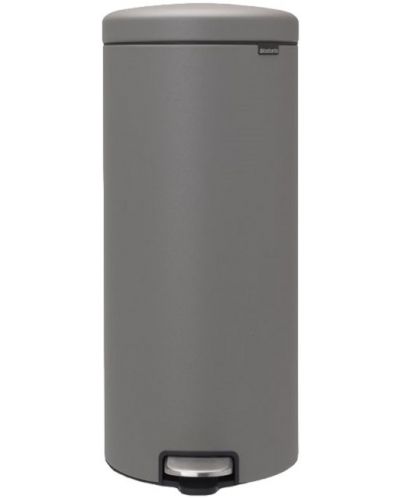 Кош за отпадъци с педал Brabantia - NewIcon 30 l, сив - 1