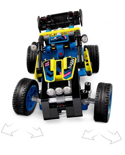 Конструктор LEGO Technic - Състезателно офроуд бъги (42164) - 4