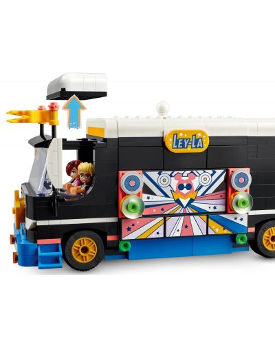 Конструктор LEGO Friends - Бус за турне на поп звезди (42619) - 5