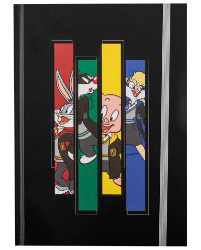 Комплект тефтер с химикалка CineReplicas: Looney Tunes - Looney Tunes at Hogwarts (WB 100th) - 2