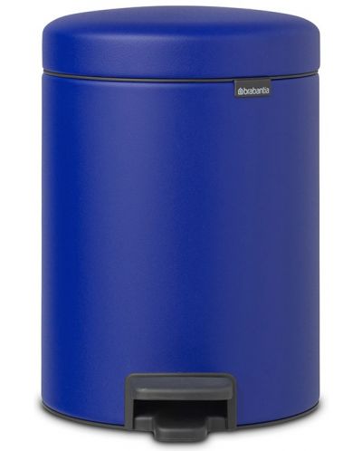 Кош за отпадъци Brabantia - NewIcon, 5 l, Mineral Powerful Blue - 1