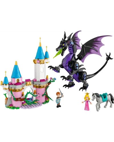 Конструктор LEGO Disney - Maleficent във формата на дракон (43240)  - 2