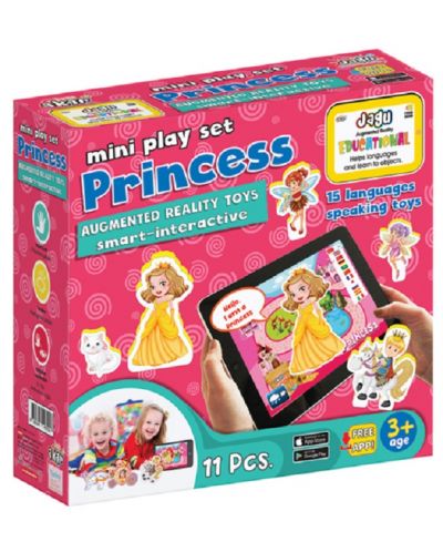 Комплект говорещи играчки Jagu - Принцеси, 11 части - 1