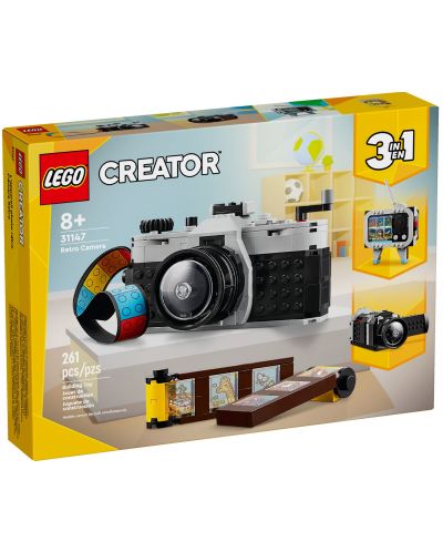 Конструктор  LEGO Creator 3 в 1 - Ретро фотоапарат (31147) - 1