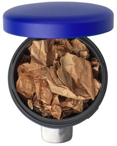 Кош за отпадъци Brabantia - NewIcon, 12 l, Mineral Powerful Blue - 5