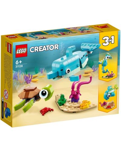 Конструктор LEGO Creator - Делфин и костенурка (31128) - 1