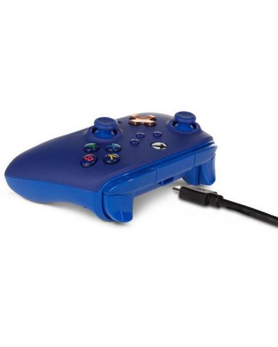 Контролер PowerA - Enhanced, за Xbox One/Series X/S, Midnight Blue - 4