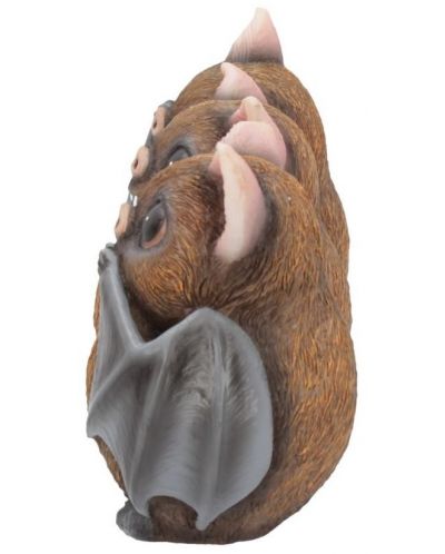 Комплект статуетки Nemesis Now Adult: Humor - Three Wise Bats, 8 cm - 2