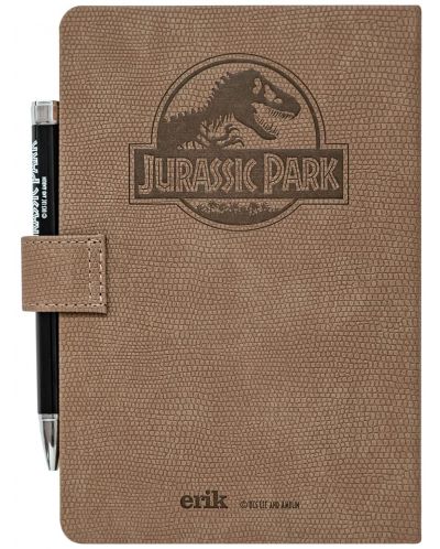Комплект Тефтер с химикалка Erik Movies: Jurassic Park - Welcome to Jurassic Park, формат A5 - 4