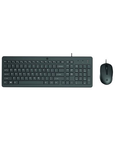 Комплект клавиатура и мишка HP - 150, черни - 1