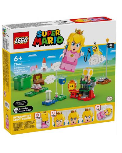 Конструктор LEGO Super Mario - Приключения с принцеса Прасковка (71441) - 1