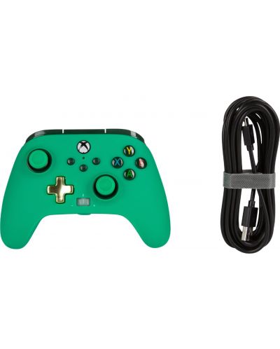 Контролер PowerA - Enhanced, зелен (Xbox One/Series S/X) - 4