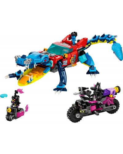 Конструктор LEGO DreamZzz - Крокодилска кола (71458) - 2