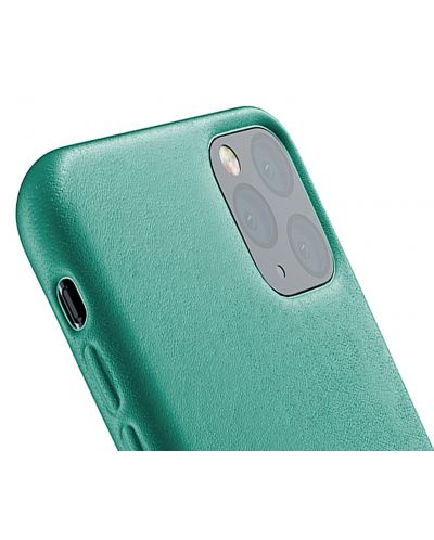 Кожен калъф Mujjo за iPhone 11 Pro Max, светлозелен - 4
