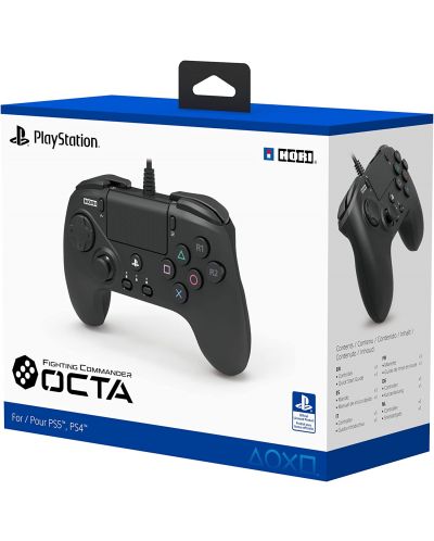 Контролер Hori - Fighting Commander OCTA, жичен, за PS5/PS4/PC - 7
