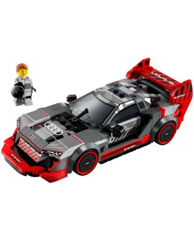 Конструктор LEGO Speed Champions - Състезателна кола Audi S1 e-tron quattro (76921) - 2