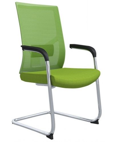 Комплект посетителски столове RFG - Snow M, 2 броя, зелени - 1