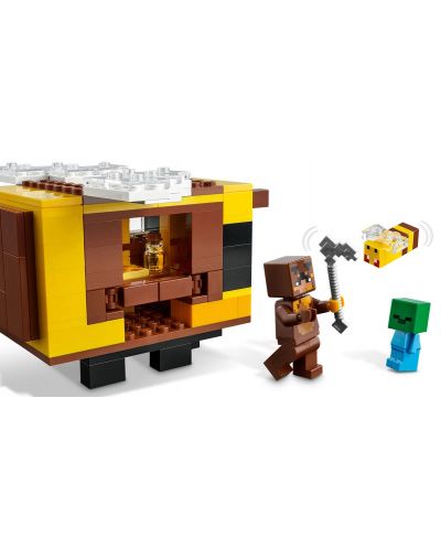 Конструктор LEGO Minecraft - Къщата на пчелите (21241) - 5