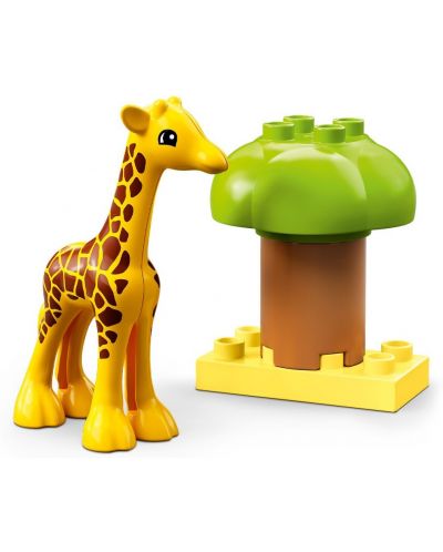 Конструктор LEGO Duplo - Дивите животни на Африка (10971) - 3