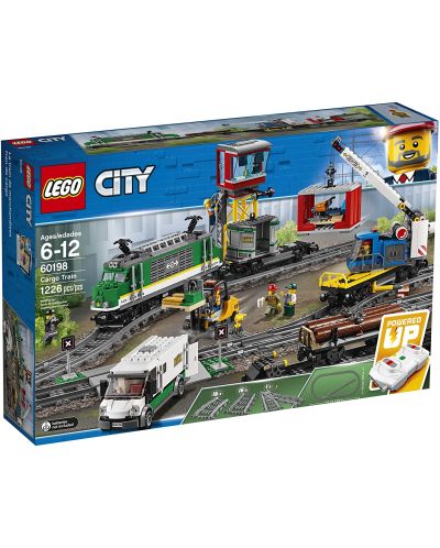 Конструктор LEGO City - Товарен влак (60198) - 1