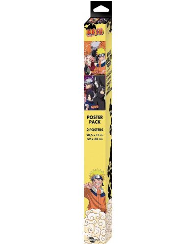 Комплект мини плакати GB eye Animation: Naruto - Konoha Ninjas & Deserters - 4
