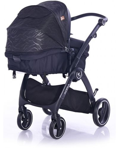 Комбинирана детска количка Lorelli - Adria, Black - 3