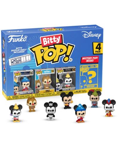 Комплект мини фигури Funko Bitty POP! Disney Classics - 4-Pack (Series 3) - 1