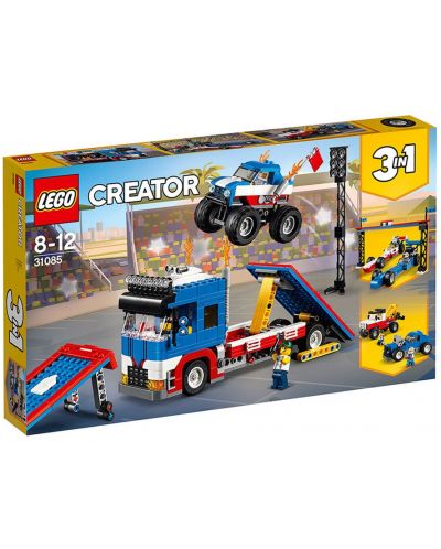 Конструктор LEGO Creator 3 в 1 - Подвижно каскадьорско шоу (31085) - 1