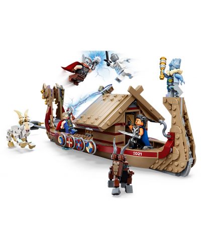 Конструктор LEGO Marvel Super Heroes - Корабът на козлите (76208) - 3