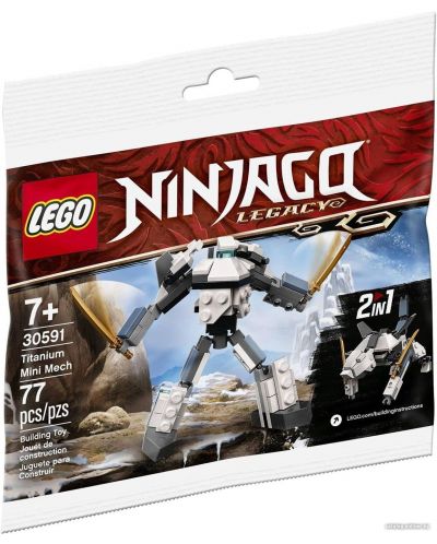 Конструктор LEGO Ninjago - Титаниев мини робот (30591) - 1