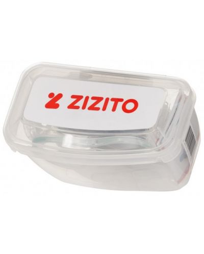 Комплект маска за гмуркане с шнорхел в кутия Zizito - прозрачен - 4