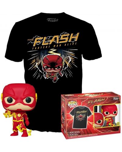 Комплект Funko POP! Collector's Box: DC Comics - The Flash (The Flash) (Glows in the Dark) - 1