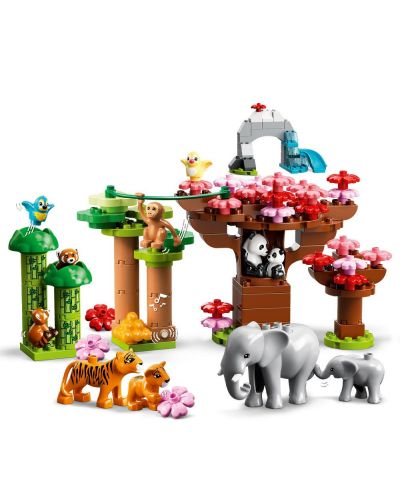 Конструктор LEGO Duplo - Дивите животни на Азия (10974) - 4