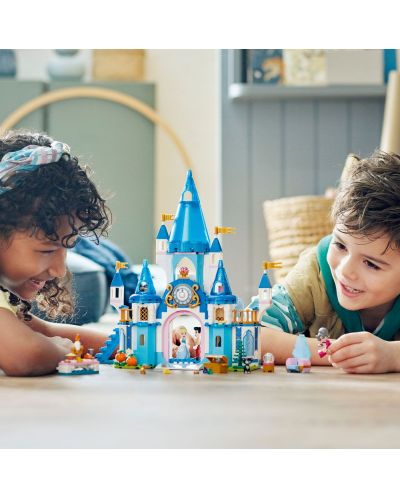 Конструктор LEGO Disney - Замъкът на Пепеляшка и Чаровния принц (43206) - 4