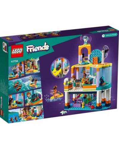 Конструктор LEGO Friends - Морски спасителен център (41736) - 2