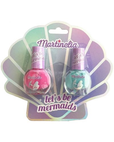 Комплект лакове за нокти Martinelia - Mermaids, 2 броя - 1