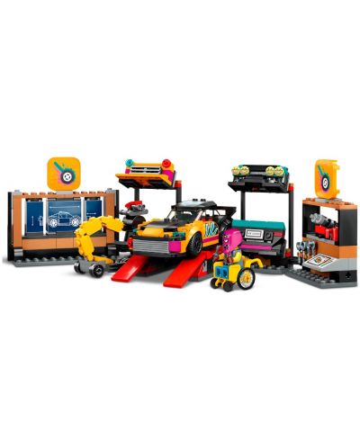 Конструктор LEGO City - Сервиз за тунинговане (60389) - 3