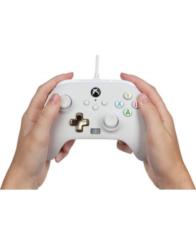 Контролер PowerA - Enhanced, за Xbox One/Series X/S, White Mist - 7